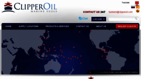 What Clipperoil.com website looked like in 2017 (6 years ago)