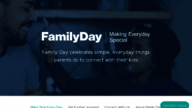 What Casafamilyday.org website looked like in 2017 (6 years ago)