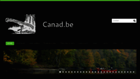 What Canad.be website looked like in 2017 (6 years ago)