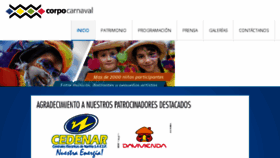 What Carnavaldepasto.org website looked like in 2017 (6 years ago)