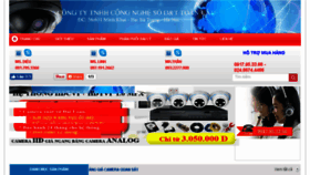 What Cameratot.vn website looked like in 2017 (6 years ago)