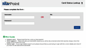 What Cardstatus.marpoint.gr website looked like in 2017 (6 years ago)