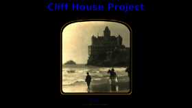 What Cliffhouseproject.com website looked like in 2017 (6 years ago)