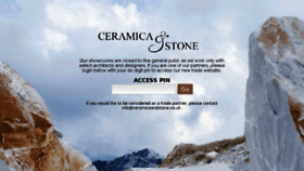 What Ceramicaandstone.co.uk website looked like in 2017 (6 years ago)