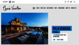 What Chania-vacation.com website looked like in 2017 (6 years ago)