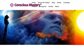 What Consciousmastery.org website looked like in 2017 (6 years ago)