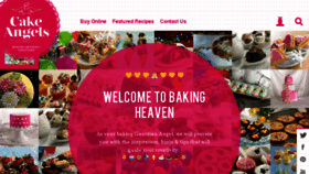What Cake-angels.co.uk website looked like in 2017 (6 years ago)