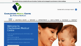 What Charlestownmedicalcentre.ie website looked like in 2017 (6 years ago)