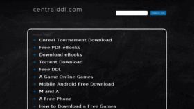 What Centralddl.com website looked like in 2017 (6 years ago)