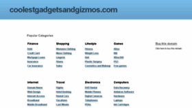 What Coolestgadgetsandgizmos.com website looked like in 2017 (6 years ago)