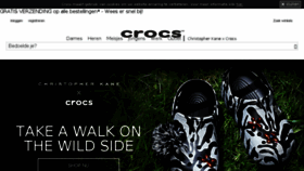 What Crocs.nl website looked like in 2017 (6 years ago)