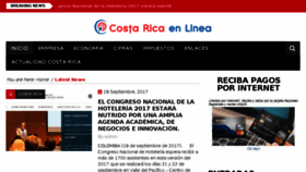 What Costaricaenlinea.biz website looked like in 2017 (6 years ago)