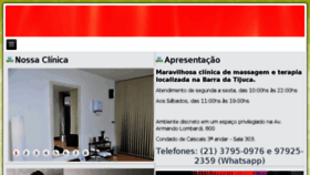 What Clinicaeuroriospa.com.br website looked like in 2017 (6 years ago)