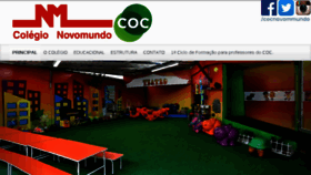 What Colegionovomundo.com.br website looked like in 2017 (6 years ago)