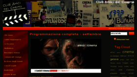 What Clubamicidelcinema.it website looked like in 2017 (6 years ago)