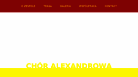 What Chor-alexandrowa.pl website looked like in 2017 (6 years ago)