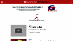 What Calabriareportage.it website looked like in 2017 (6 years ago)