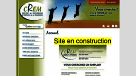 What Cremauricie.com website looked like in 2017 (6 years ago)