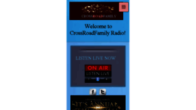 What Crossroadfamily.net website looked like in 2017 (6 years ago)