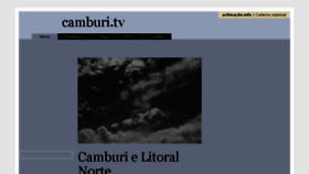What Camburi.info website looked like in 2017 (6 years ago)