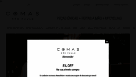 What Comas.com.br website looked like in 2017 (6 years ago)