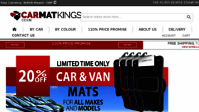 What Carmatkings.co.uk website looked like in 2017 (6 years ago)
