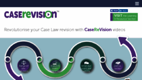 What Caserevision.co.uk website looked like in 2017 (6 years ago)