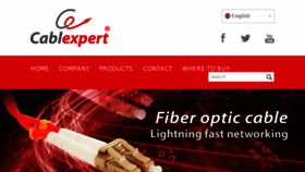 What Cablexpert.com website looked like in 2017 (7 years ago)
