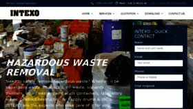 What Chemicalwaste.com.au website looked like in 2017 (6 years ago)