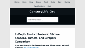What Centurylife.org website looked like in 2017 (6 years ago)