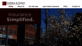 What Connellcurley.com website looked like in 2017 (6 years ago)