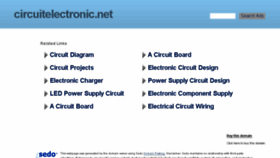 What Circuitelectronic.net website looked like in 2017 (6 years ago)