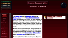 What Canadiancommunitynews.com website looked like in 2017 (6 years ago)