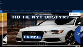 What Carlab.dk website looked like in 2017 (6 years ago)