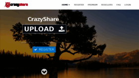 What Crazyshare.cc website looked like in 2017 (6 years ago)