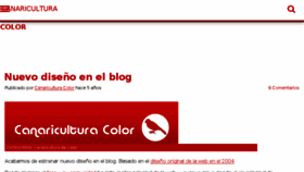 What Canariculturacolor.com website looked like in 2017 (6 years ago)