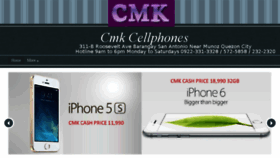 What Cmkcellphones.com website looked like in 2017 (6 years ago)