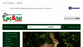 What Cacitel.com website looked like in 2017 (6 years ago)