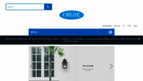 What Chloelighting.com website looked like in 2017 (6 years ago)