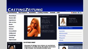 What Castingzeitung.de website looked like in 2017 (6 years ago)