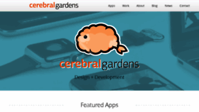 What Cerebralgardens.com website looked like in 2017 (6 years ago)