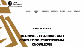 What Cask.vn website looked like in 2017 (8 years ago)