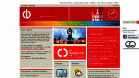 What C-budejovice.cz website looked like in 2017 (6 years ago)