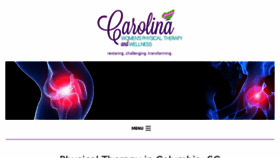 What Carolinawomensphysicaltherapy.com website looked like in 2017 (6 years ago)