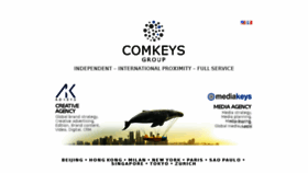 What Comkeys.com website looked like in 2017 (6 years ago)