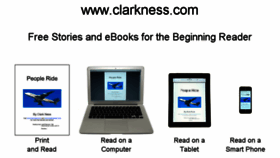 What Clarkness.com website looked like in 2017 (6 years ago)