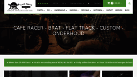 What Caferaceronderdelen.nl website looked like in 2017 (6 years ago)