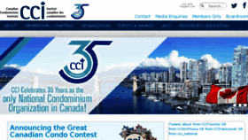What Cci.ca website looked like in 2017 (6 years ago)