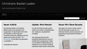 What Christians-bastel-laden.de website looked like in 2017 (6 years ago)