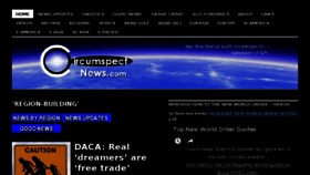 What Circumspectnews.com website looked like in 2017 (6 years ago)